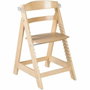 Roba Sit Up Click & Fun - Chaise haute évolutive en bois naturel