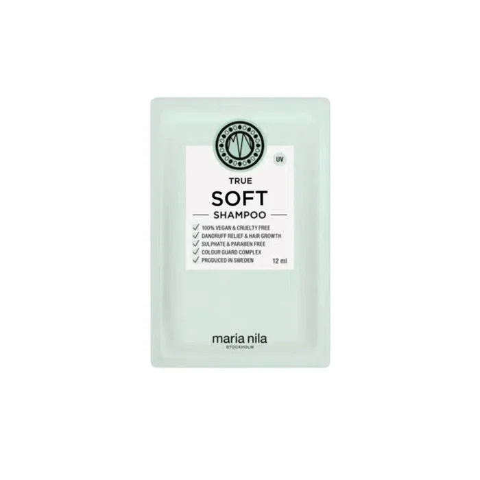 Maria Nila True Soft Shampooing Végan Contrôle des Pellicules 12 ml Maria Nila True Soft Shampooing Végan Contrôle des Pellicules 12 ml