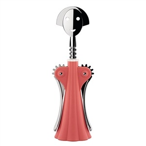Alessi AM01 Anna G. Tire-bouchon en résine rose Alessi AM01 Anna G. Tire-bouchon en résine rose
