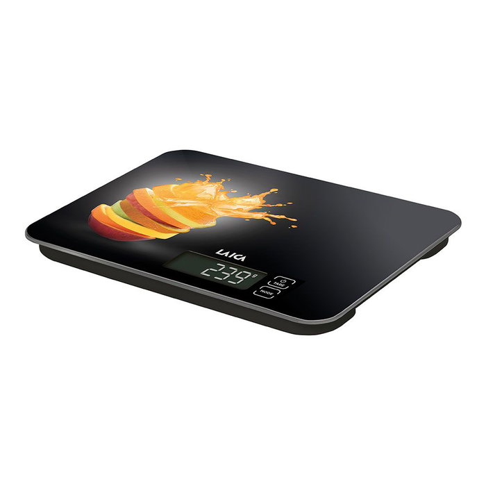 Laica Naranjas Balance de cuisine électronique 15 kg verre trempé écran LCD