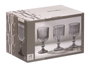Vivalto Copa Vino Rayas 380 ml Gris 9 x 16.4 x 9 cm Verre à Vin (Set de 24)