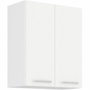 Atlas Meuble haut de cuisine 2 portes - Blanc - L60 x P31 x H72 cm