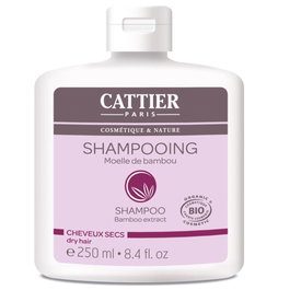Cattier Shampooing Moelle de Bambou pour Cheveux Secs