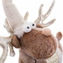 BigBuy Home Figurine Décorative Naturel Cerf 35 x 20 x 61 cm
