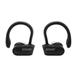 Savio Écouteurs in-ear Bluetooth TWS-03 Noir Graphite