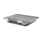 Icy IB-NH300-R Support pour ordinateur portable rotatif 360° argenté