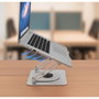 Icy IB-NH300-R Support pour ordinateur portable rotatif 360° argenté