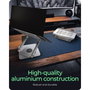 Icy IB-NH300-R Support pour ordinateur portable rotatif 360° argenté