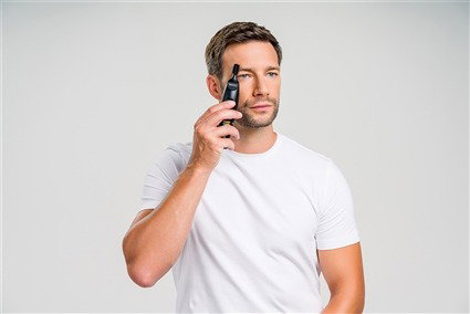 Wahl 09893-0464 Multigroomer Color Trim Advanced - Tondeuse Multifonction avec 4 Têtes Interchangeables, Coupe-Barbe, Peignes Colorés et Moteur Puissant