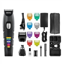 Wahl 09893-0464 Multigroomer Color Trim Advanced - Tondeuse Multifonction avec 4 Têtes Interchangeables, Coupe-Barbe, Peignes Colorés et Moteur Puissant