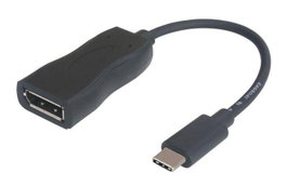Garbot Adaptateur USB3.1 C vers DisplayPort Noir 15cm