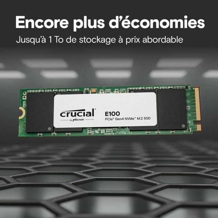 Disque dur Crucial E100 2 TB SSD