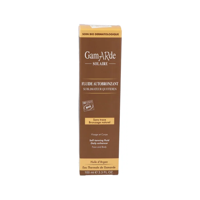 Gamarde Fluide auto-bronzant bio visage et corps 100 ml
