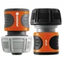 Gardena Raccord Rapide avec Aquastop Ø19 mm - Début et Fin de Tuyau - Technologie Power Grip - Système Original Gardena - Résistant au Gel et aux UV