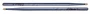 Zildjian Baguettes Batterie 5A Hickory Chroma Bleu Finition Métallique