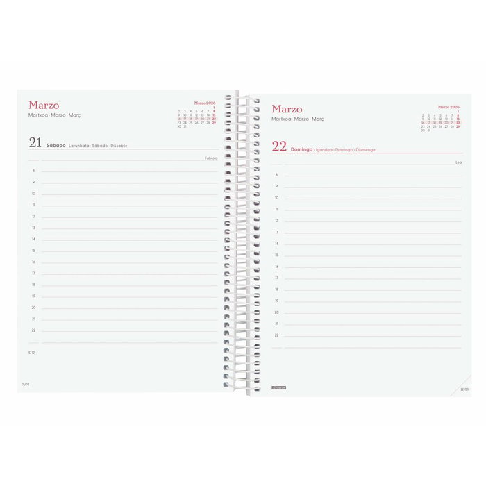 Finocam Agenda DESIGN COLLECTION Ahora A5 2026