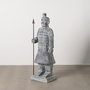 Figurine Décorative Gris Guerrier 38,5 x 34 x 122 cm