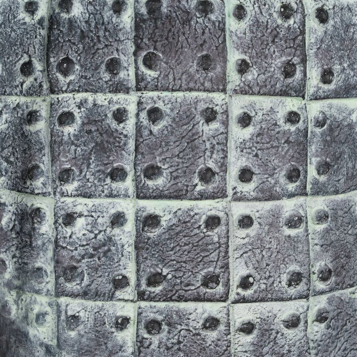 Figurine Décorative Gris Guerrier 38,5 x 34 x 122 cm