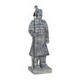 Figurine Décorative Gris Guerrier 38,5 x 34 x 122 cm