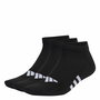 Chaussettes Adidas Prf Cush Low Noir 3 Unités