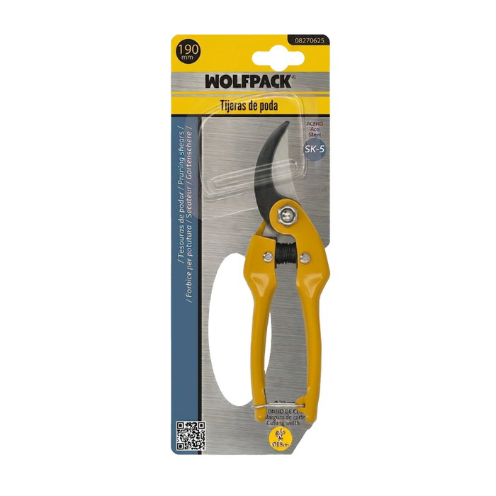 WOLFPACK LINEA PROFESIONAL Ciseaux de taille 3164-1 190 mm