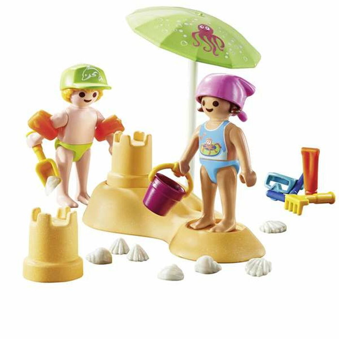 PLAYMOBIL Special Plus Kids avec château de sable 71581 PLAYMOBIL Special Plus Kids avec château de sable 71581