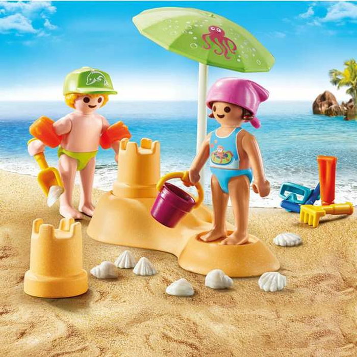PLAYMOBIL Special Plus Kids avec château de sable 71581 PLAYMOBIL Special Plus Kids avec château de sable 71581