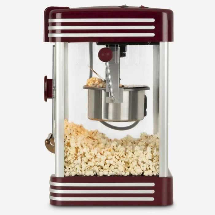 Hkoenig Machine à popcorn POP330 Design rétro Hkoenig Machine à popcorn POP330 Design rétro