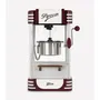 Hkoenig Machine à Popcorn POP330, Design Rétro, Capacité 50 g, Lumière de Maintien au Chaud, Casserole Inox, 360 W