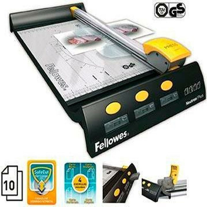 Rogneuse Fellowes Neutron Plus Noir Gris