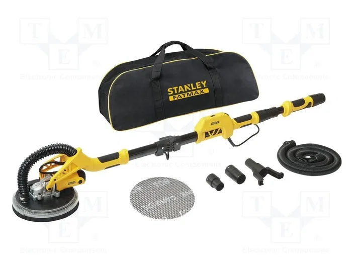 STANLEY SFMEE500S-QS Ponceuse télescopique girafe 750 W STANLEY SFMEE500S-QS Ponceuse télescopique girafe 750 W
