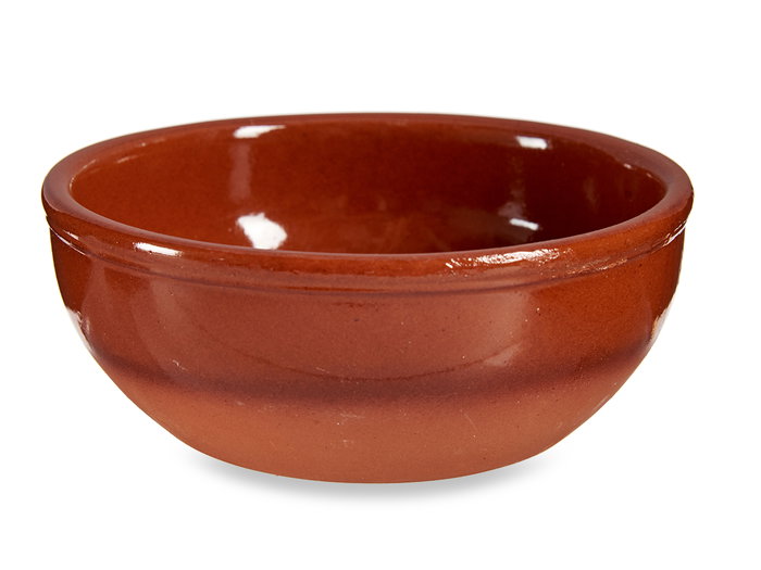 LA DEHESA Bol en terre cuite 12x4.5 cm 300 ml couleur miel (Set de 30)