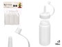 Kinvara Set de 3 Bouteilles à Sauce 146 ml Plastique Transparent 14x13x4 cm (Set de 36)