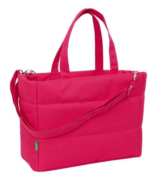 Benetton Sac à dos avec compartiment pour ordinateur portable 14,1 pouces "Cherry" 40 x 31 x 17 cm