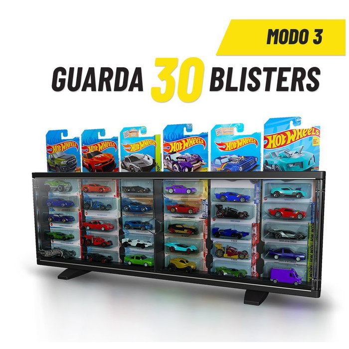 Cefa Maletín Coleccionista Hot Wheels pour 40 voitures avec portes transparentes Cefa Maletín Coleccionista Hot Wheels pour 40 voitures avec portes transparentes