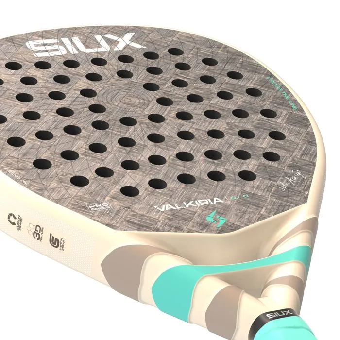 Siux Raquette de Padel Valkiria Pro 2026 Carbone 24K Adulte Lavande
