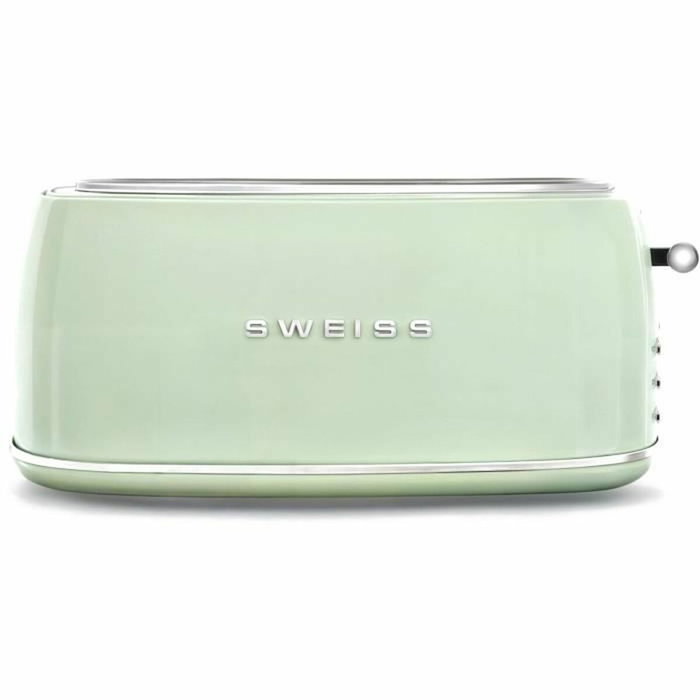 Sweiss Grille-pain vintage GRV7 Vert 1500 W