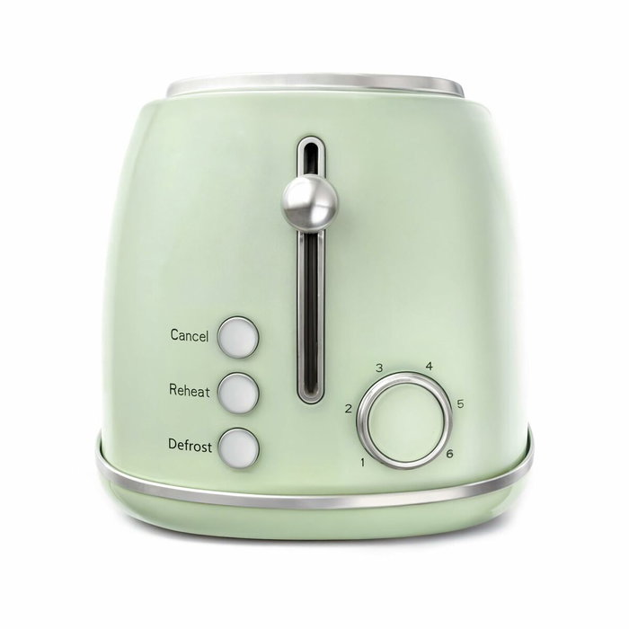 Sweiss Grille-pain vintage GRV7 Vert 1500 W