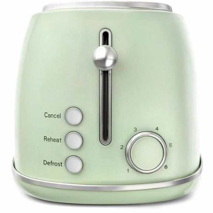 Sweiss Grille-pain vintage GRV7 Vert 1500 W