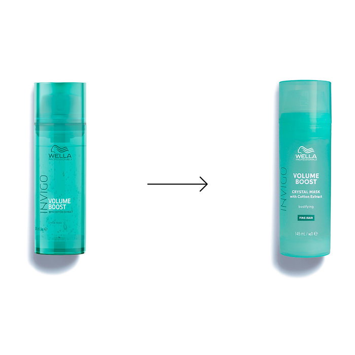 Wella Professionals INVIGO VOLUME BOOST CRYSTAL Masque Cheveux Fins Sans Volume 145 ml