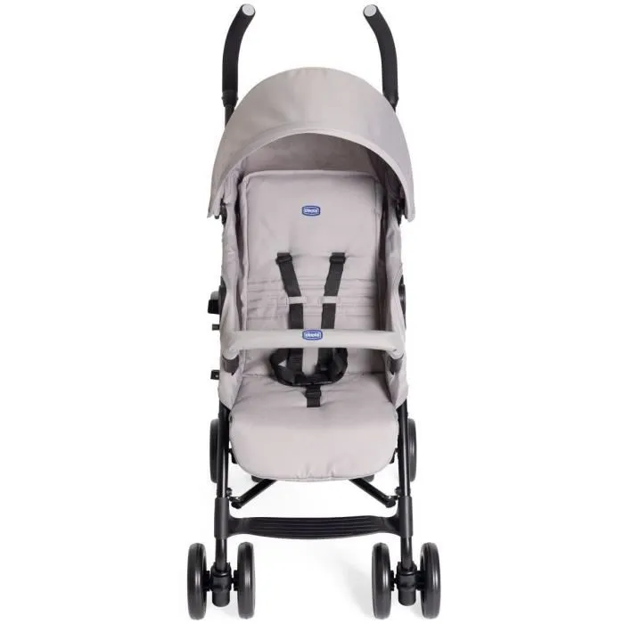 Chicco Echo Lite Poussette Canne Compacte Légère Homologuée Naissance 22 kg avec Dossier Inclinable, Repose-Pieds et Roues Pivotantes