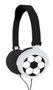 Lexibook - Casque audio pliable football avec câble et port USB, limiteur de volume intégré