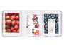 KINVARA Organisateur de réfrigérateur triple transparent