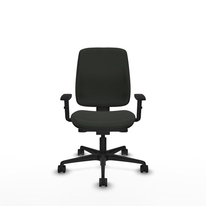 Piqueras y Crespo Chaise de Bureau Alares Noir
