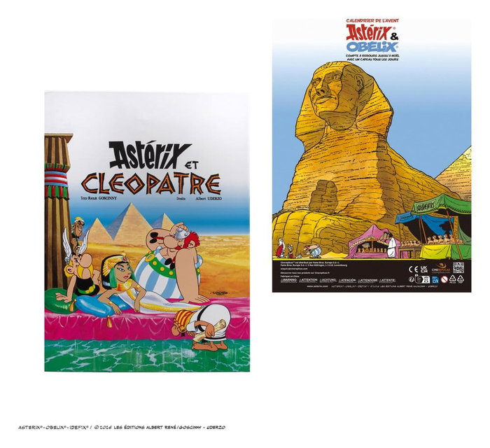 Cinereplicas Calendrier de l'avent Astérix & Cléopâtre 2026