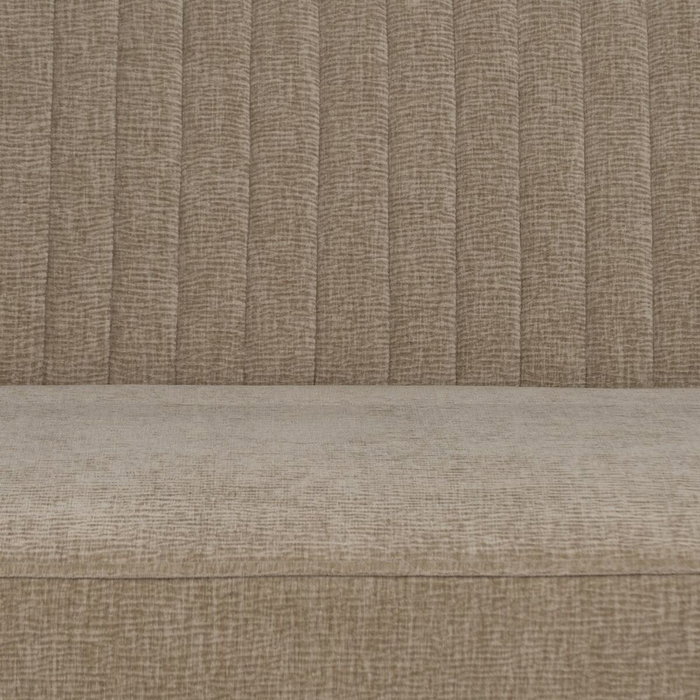 Canapé Noir Beige Doré 134 x 74 x 70 cm