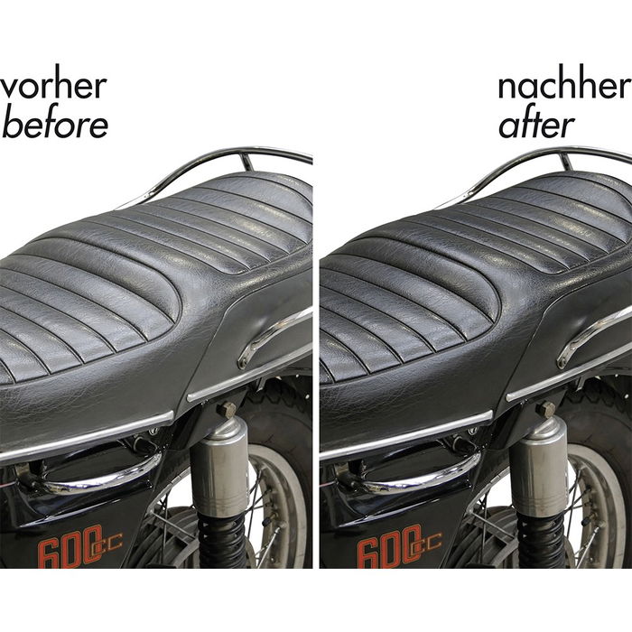 Foliatec Spray De Couleur Intérieure Noir Brillant 400 mL FO2003 Pour Plastique Cuir Synthétique Cuir Véritable