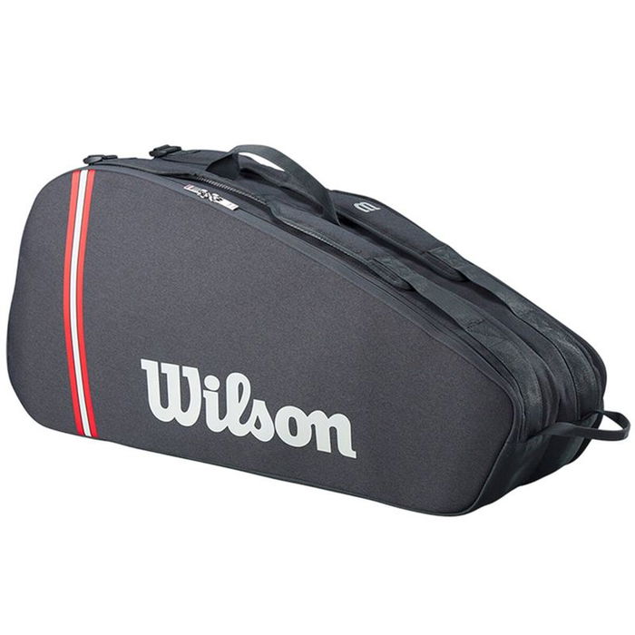 Etui à raquette Wilson Tour 6Pk Noir