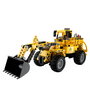 DEQUBE CADA Excavator-Bulldozer 2 en 1, 693 Pièces, Kit de Construction Compact, Jeu Multilingue (Anglais, Français, Allemand, Italien, Portugais, Espagnol), 8 ans et plus