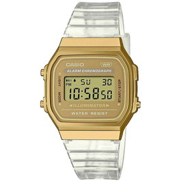 Montre Unisexe Casio VINTAGE COLLECTION - TRANSPARENT BAND - GOLD (Ø 36 mm)